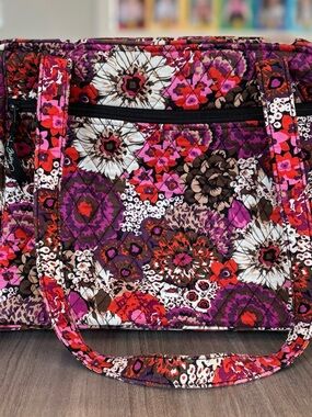 Vera Bradley Quilted Floral Diaper Bag